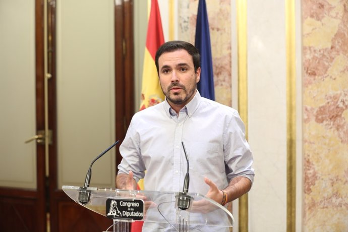 Alberto Garzón en el Congreso