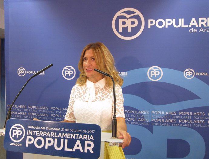 Mar Vaquero (PP) ha presentado la Interparlamentaria del PP aragonés