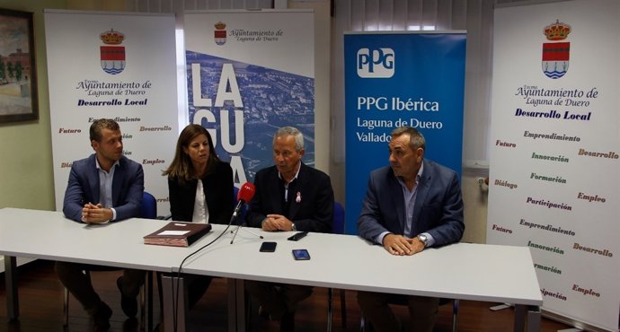 Laguna de Duero.- Suscripción del convenio de colaboración