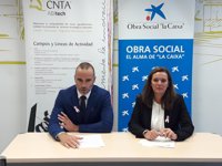 La Obra Social La Caixa aporta una ayuda de 20.000 euros a CNTA para un proyecto de investigación alimentaria