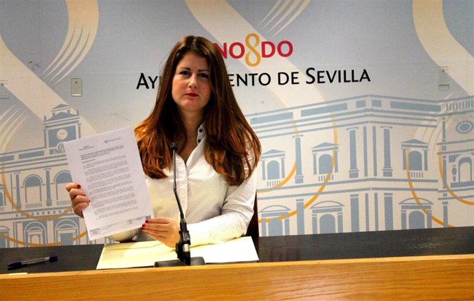 Susana Serrano en rueda de prensa.