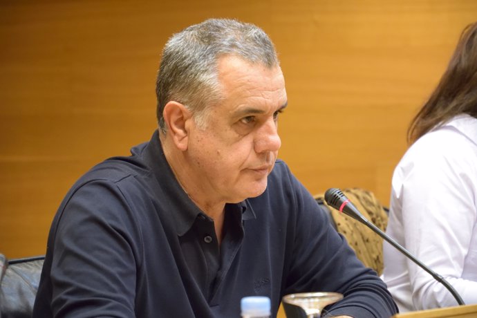 Herrero en la Comissió de Fira València