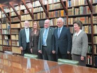 Ceniceros anuncia que la Fundación San Millán participará en el Congreso Internacional de la Lengua Española en 2019