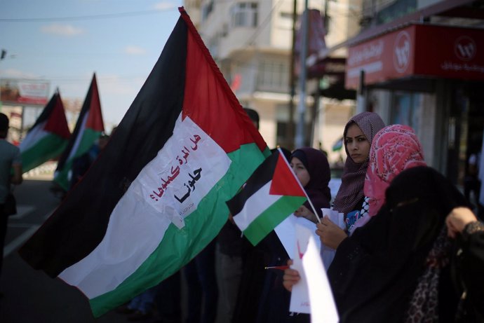 Celebraciones de la reconciliación en la Franja de Gaza