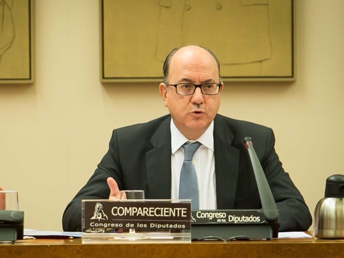 El presidente de la AEB, José María Roldán, en el Congreso