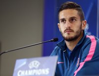 Koke sufre un pequeño edema en el muslo derecho y está "pendiente de evolución"