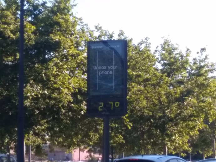 Termòmetre 27ºC