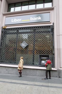 Sucursal del banco Liberbank