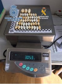 Detenida en el aeropuerto de Málaga una mujer con 51 bellotas de cocaína ocultas en su organismo