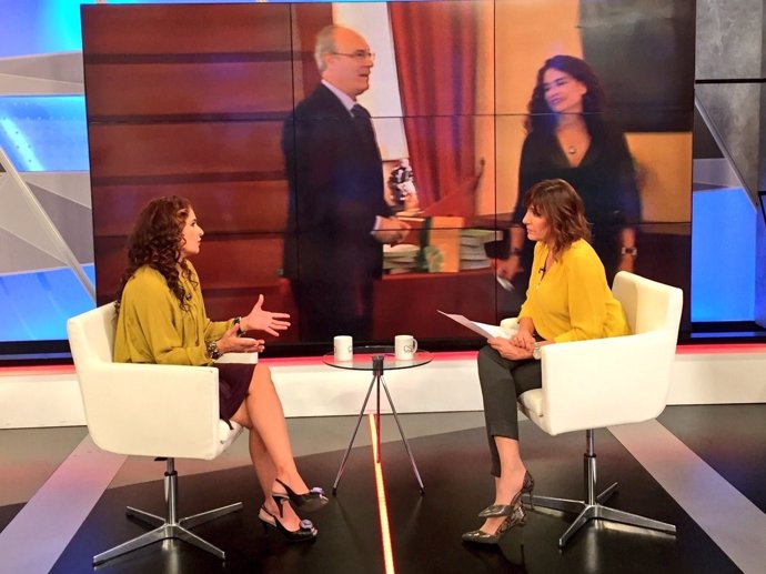 María Jesús Montero, en Canal Sur TV.