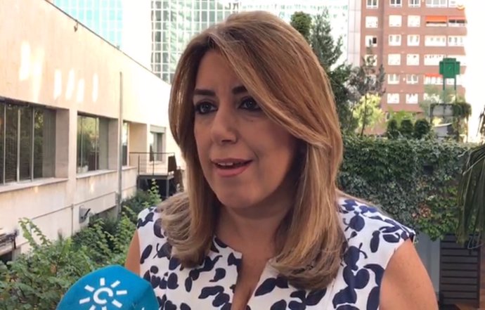 La presidenta de la Junta de Andalucía, Susana Díaz