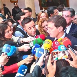 Albert Rivera a Oviedo. 