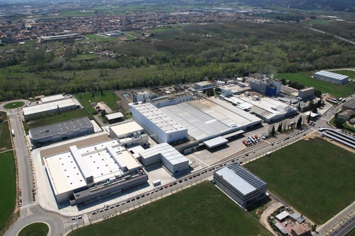 Fábrica de Nestlé en Girona