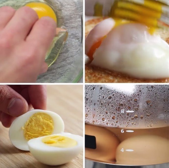 El huevo duro perfecto al microondas - Recetas para tu microondas