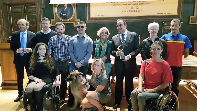 Paralímpicos españoles reciben el premio Resiliencia