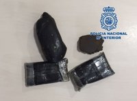 Detenido en el sur de Gran Canaria por la posesión de más de cien gramos de hachís