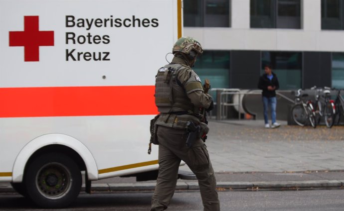 Ataque con cuchillo en Múnich - Octubre de 2017 
