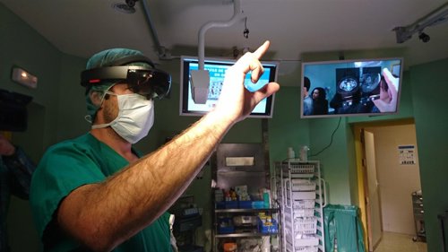 HoloLens en  Hospital General Universitario Gregorio Marañón de Madrid