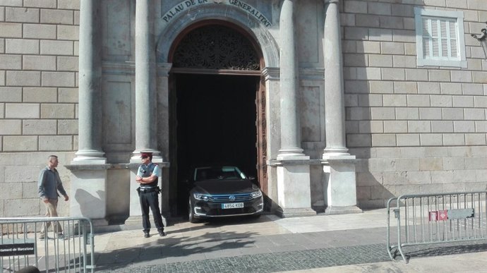 Reunions en el Palau de la Generalitat