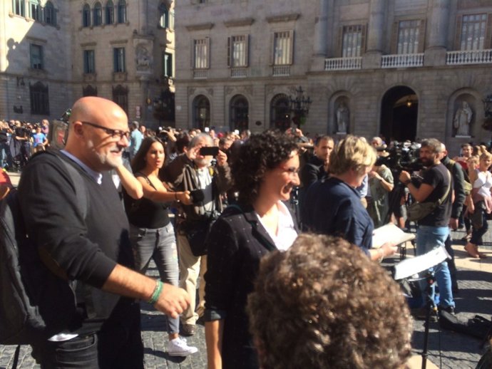 Lluís Corominas (PDeCAT), Marta Rovira (ERC)