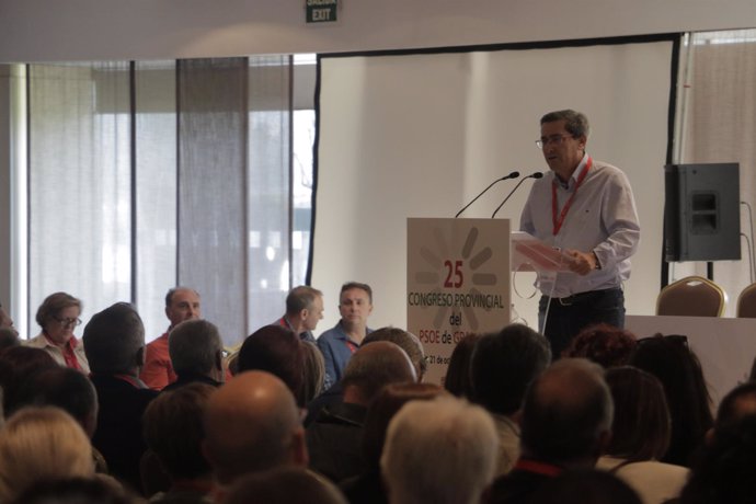 José Entrena interviene en el Congreso del PSOE de Granada