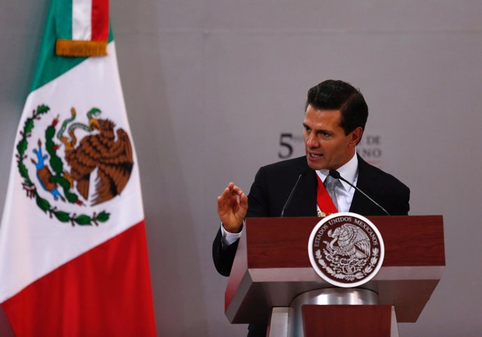 Mexico's President Enrique Pena Nieto delivers his annual address to the nation 