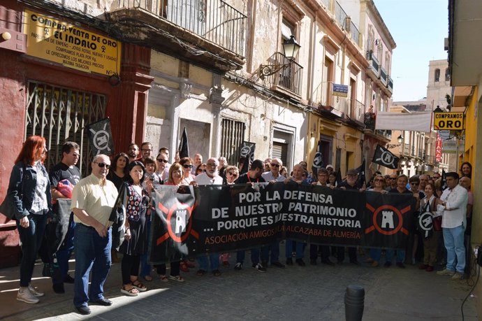 Concentración para proteger la Casa Góngora y la arquitectura tradicional