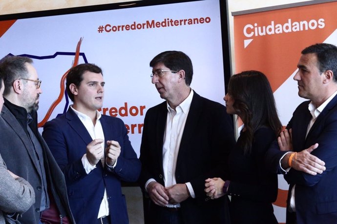 Juan Marín junto a Albert Rivera