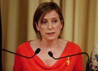 Forcadell asegura que el Parlament no dará ni un paso atrás pese al "golpe de Estado"