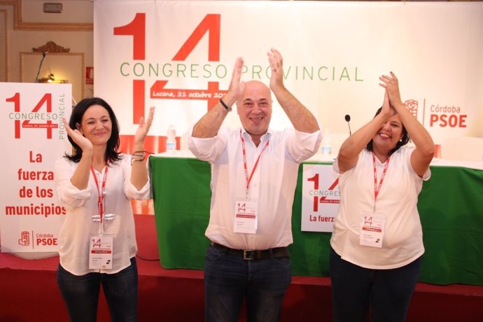 Antonio Ruiz, en el Congreso del PSOE de Córdoba