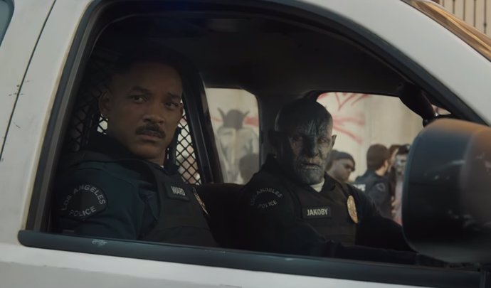 Will Smith y Joel Edgerton en 'Bright'