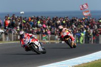 Dovizioso: "Es una gran desilusión, era clave estar más cerca de Márquez"