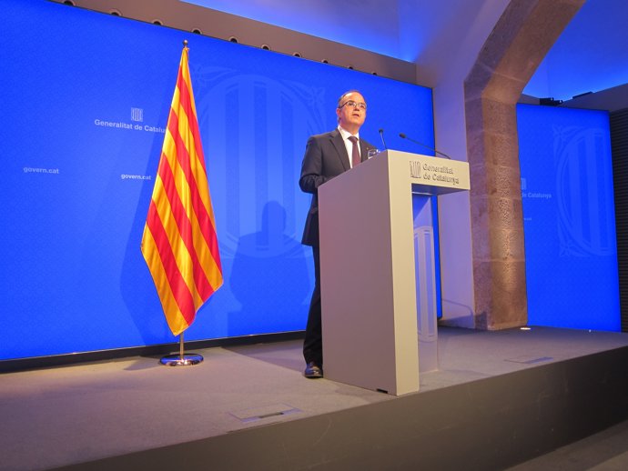 El portaveu del Govern, Jordi Turull