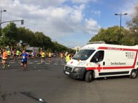 119 personas atendidas en la Media Maratón de València y seis corredores evacuados a hospitales
