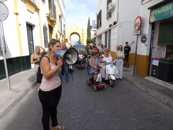 Paseo por la Accesibilidad Universal convocado en Sevilla