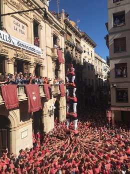 Jornada castellera de Santa Úrsula a Valls