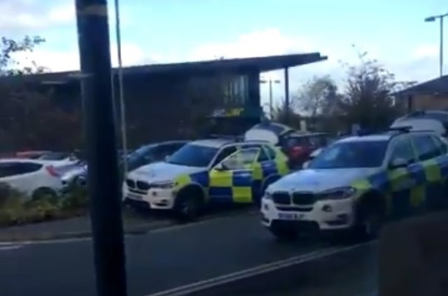 Alerta policial en Nuneaton, Reino Unido