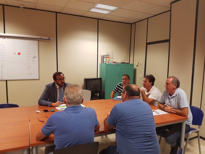 Reunión de Francisco Moraga con el comité de empresa de Tussam