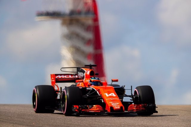 Fernando Alonso en el GP Estados Unidos