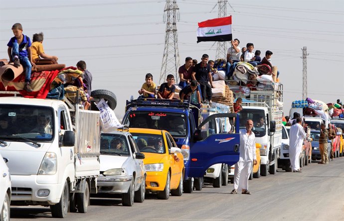 Desplazados en Kirkuk