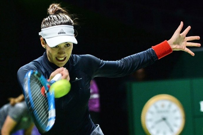 Garbiñe Muguruza a Singapur
