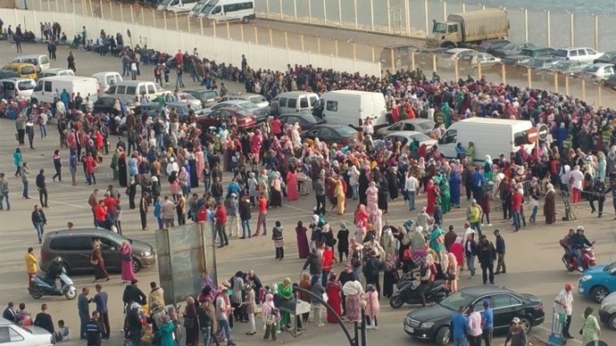 Frontera de Ceuta, cerrada