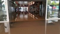 La Estación de Autobuses de Valladolid, inundada por un reventón