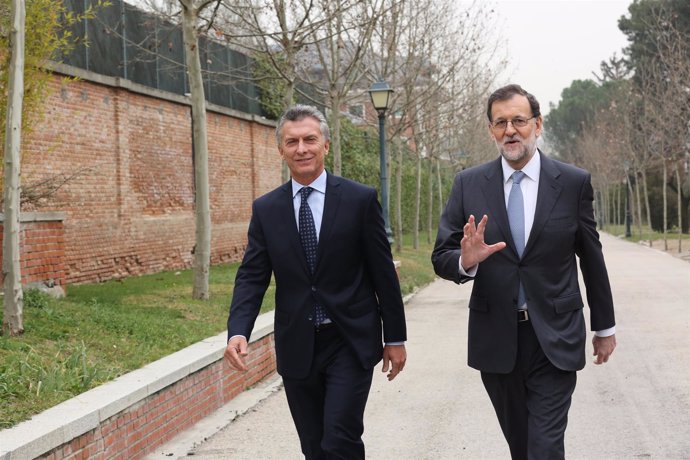 Rajoy recibe a Mauricio Macri en La Moncloa en febrero