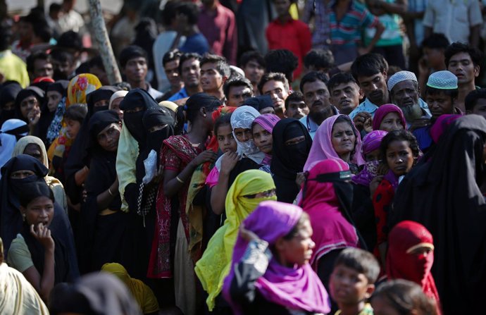 Refugiados rohingya en Cox Bazar