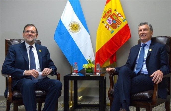 Mauricio Macri y Mariano Rajoy