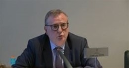 El consejero de Sanidad, Francisco del Busto