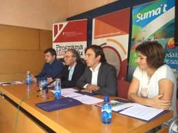 Presentación del programa de colaboración de deportes del Consell