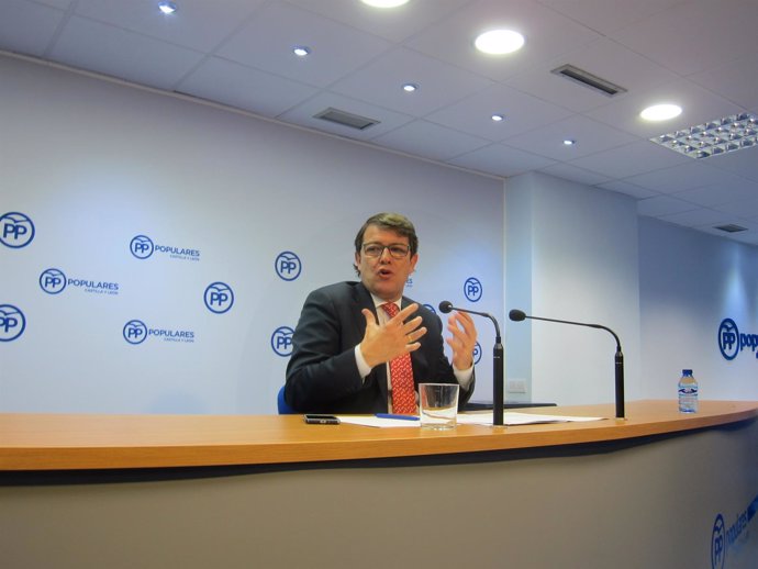 Alfonso Fernández Mañueco, presidente del PP CyL. 