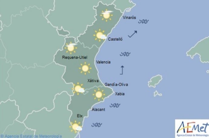 El tiempo para hoy martes 24 de octubre